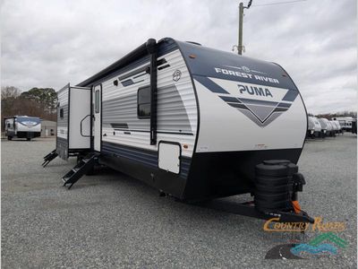 2026 Forest River Puma — front three-quarter view