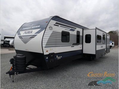 2026 Forest River Puma — rear three-quarter view