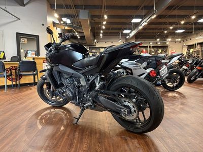 2024 Yamaha MT-09 — rear three-quarter view