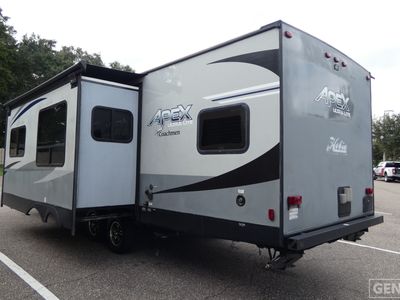 2020 Coachmen Apex Ultra Lite — rear three-quarter view