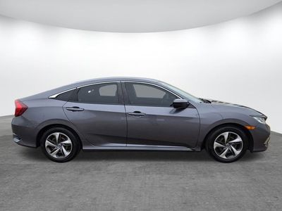 2019 Honda Civic — rear three-quarter view