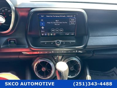 2021 Chevrolet Camaro — interior view