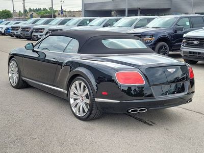 2014 Bentley Continental GTC — rear three-quarter view
