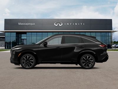 2027 INFINITI QX65 — rear three-quarter view