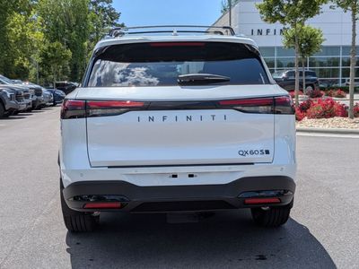 2027 INFINITI QX60 — interior view