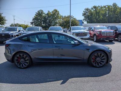 2022 Tesla Model 3 — side profile view