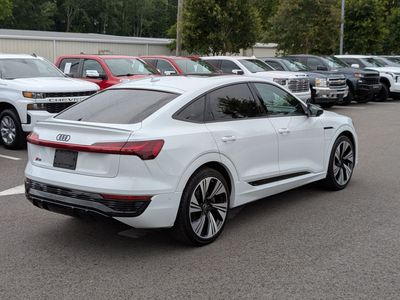 2024 Audi Q8 Sportback e-tron — rear three-quarter view