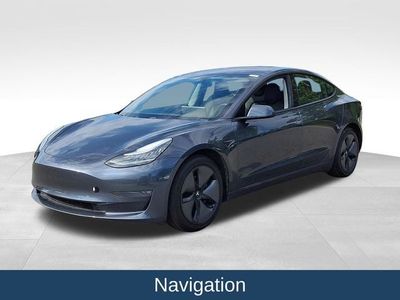 2019 Tesla Model 3 — interior view