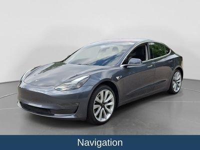 2018 Tesla Model 3 — interior view