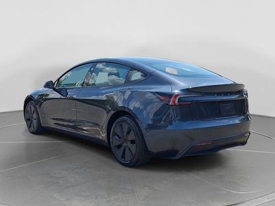 2025 Tesla Model 3 — interior view