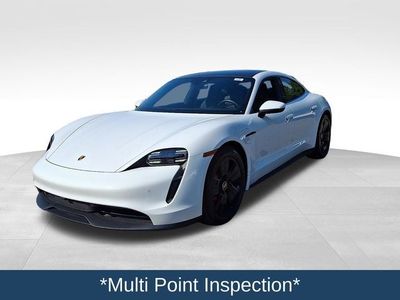 2023 Porsche Taycan — interior view