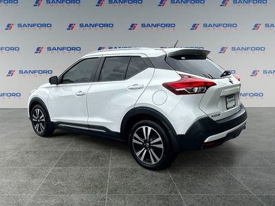 2019 Nissan Kicks — rear three-quarter view