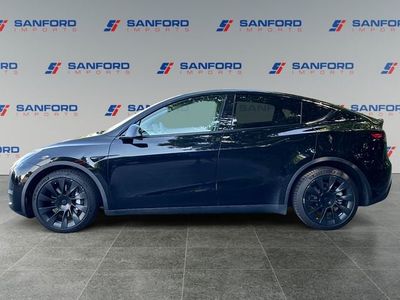 2021 Tesla Model Y — side profile view