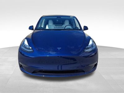 2022 Tesla Model Y — side profile view