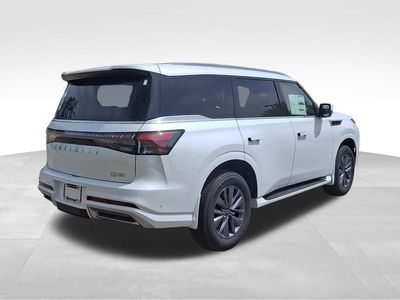 2026 INFINITI QX80 — interior view