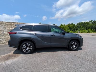 2023 Toyota Highlander — rear three-quarter view
