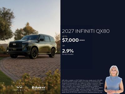2027 INFINITI QX80 — side profile view