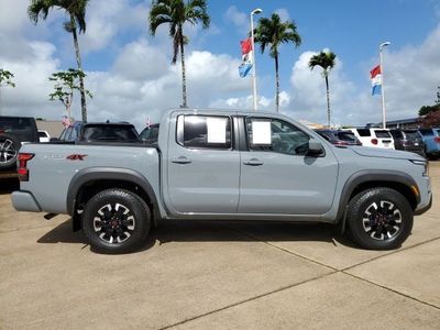 2023 Nissan Frontier — rear three-quarter view