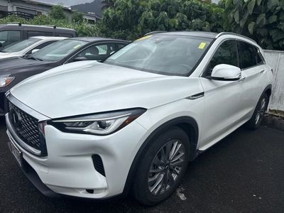 2024 INFINITI QX50 — interior view