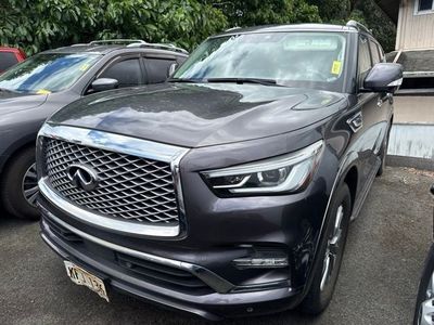 2024 INFINITI QX80 — rear three-quarter view