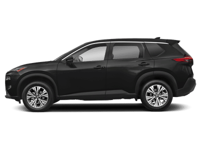 2022 Nissan Rogue — rear three-quarter view