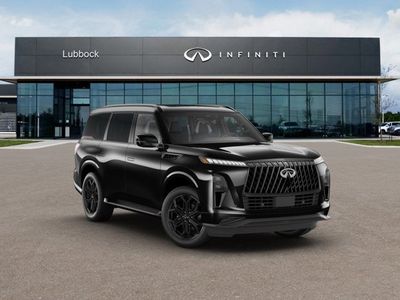 2027 INFINITI QX80 — interior view
