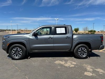 2024 Nissan Frontier — rear three-quarter view