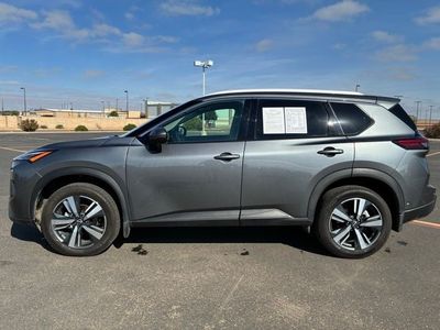 2024 Nissan Rogue — rear three-quarter view