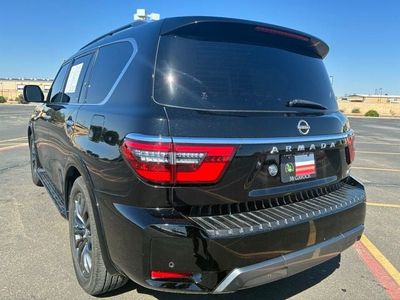 2021 Nissan Armada — interior view