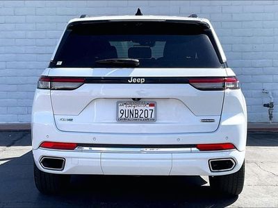 2023 Jeep Grand Cherokee — rear three-quarter view
