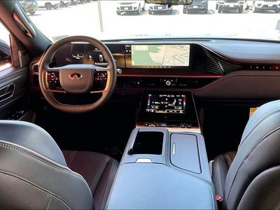 2026 INFINITI QX80 — interior view