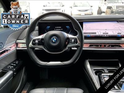 2023 BMW i7 — interior view