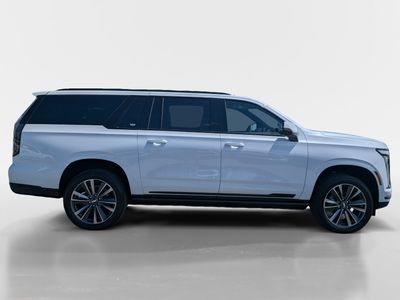2026 Cadillac Escalade ESV — rear three-quarter view