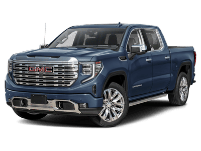 2026 GMC Sierra 1500 Denali in Onyx Black — front three-quarter view
