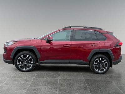 2019 Toyota RAV4 — rear three-quarter view