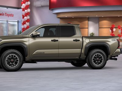 2026 Toyota Tacoma — rear three-quarter view