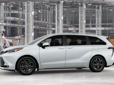 2026 Toyota Sienna — rear three-quarter view