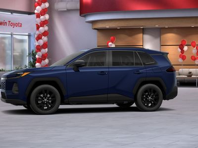 2026 Toyota RAV4 — rear three-quarter view