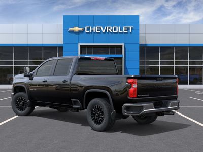 2026 Chevrolet Silverado 3500 HD — rear three-quarter view