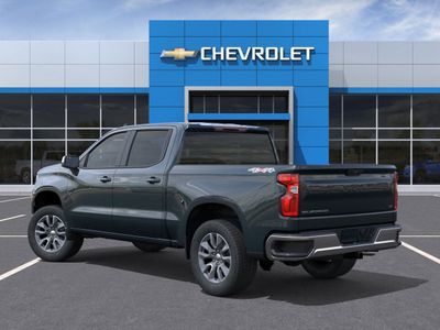 2026 Chevrolet Silverado 1500 — rear three-quarter view