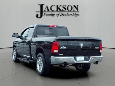 2018 RAM 1500 — rear three-quarter view