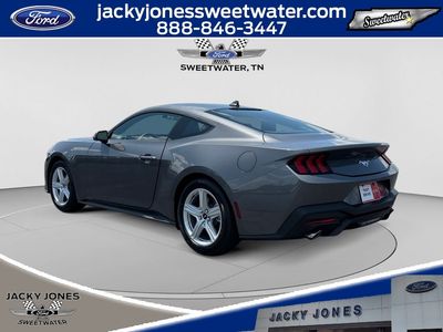 2026 Ford Mustang — rear three-quarter view