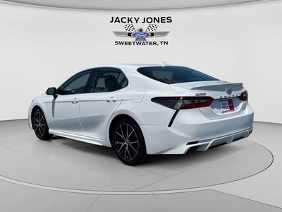2024 Toyota Camry — rear three-quarter view