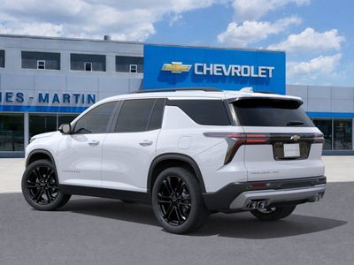 2026 Chevrolet Traverse — rear three-quarter view
