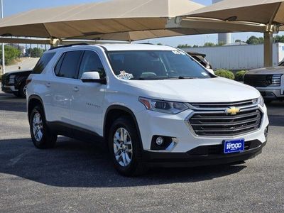 2020 Chevrolet Traverse — rear three-quarter view