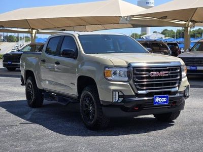 2021 GMC Canyon — rear three-quarter view