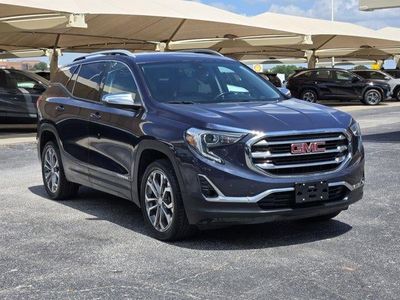 2018 GMC Terrain — rear three-quarter view