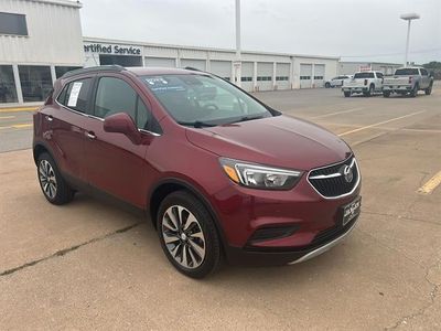 2022 Buick Encore — rear three-quarter view