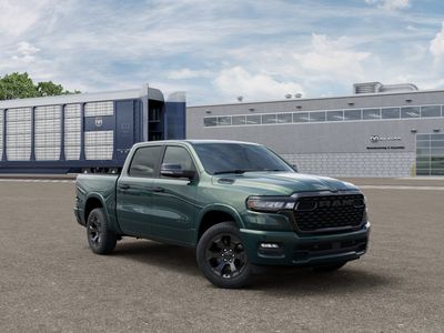 2026 RAM 1500 — rear three-quarter view