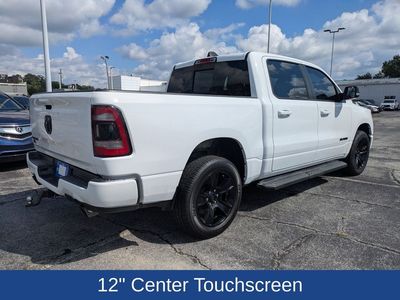 2021 RAM 1500 — interior view